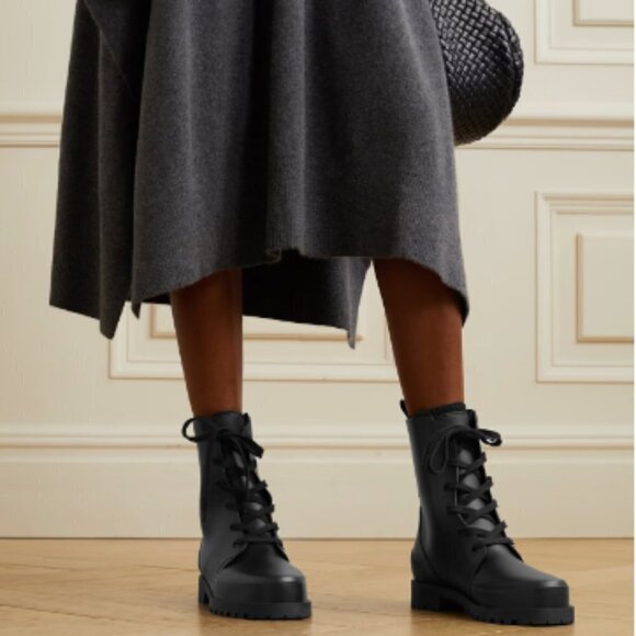 Porte & Paire Rubber combat boots - lined for warmth!! - Picture 2 of 14